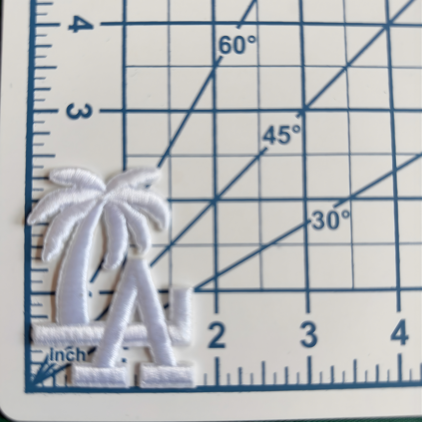 Mini LA White Palm Tree Patch