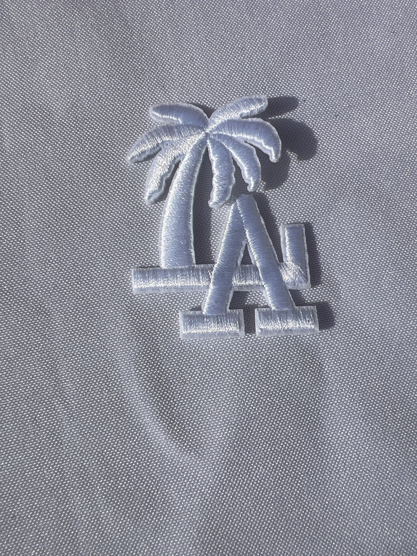 Mini LA White Palm Tree Patch