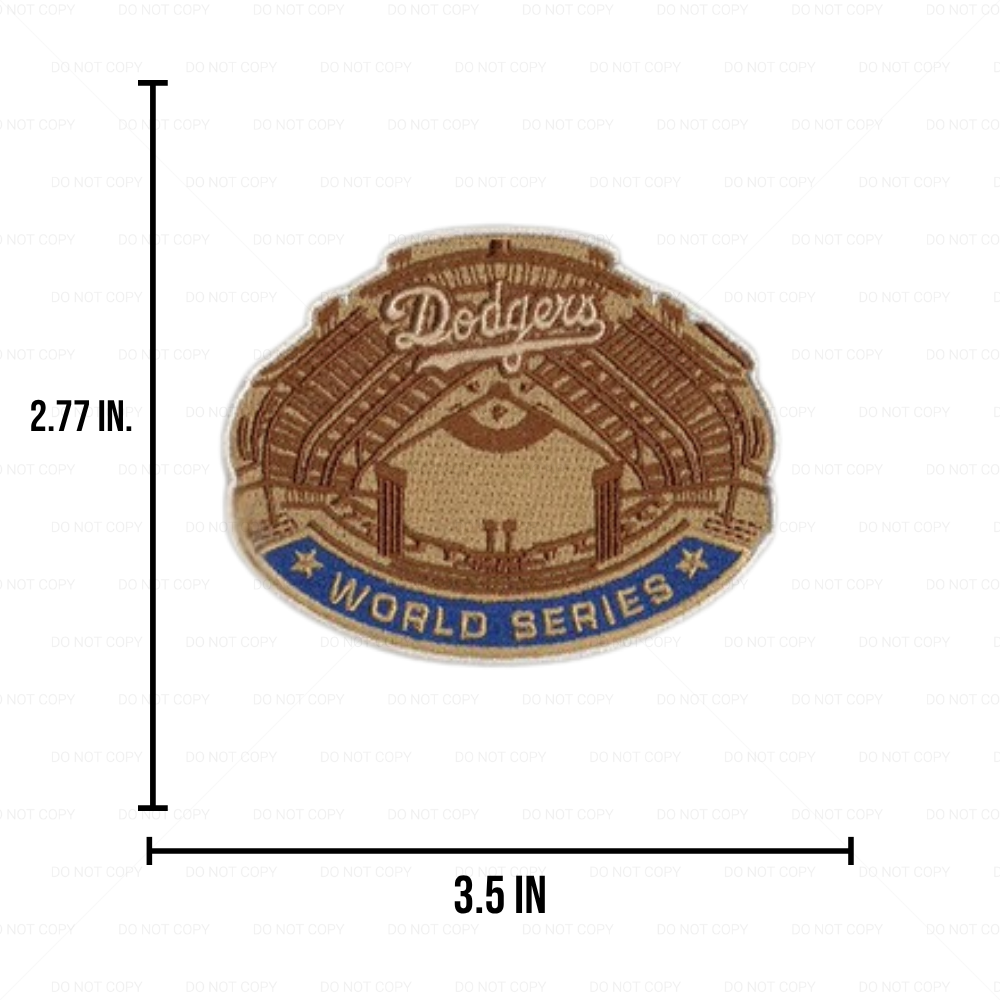 Los Angeles Baseball WS 1963 Iron on Patch