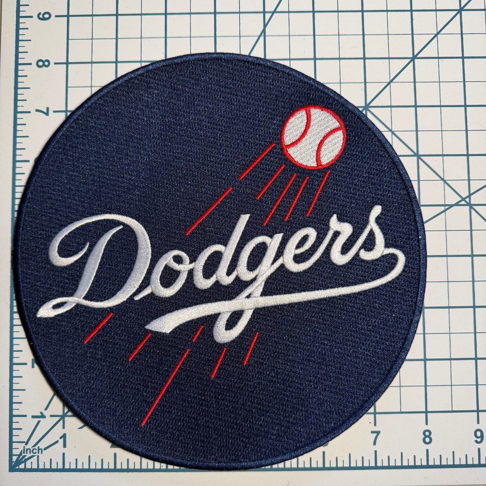 Los Angeles Baseball Large Icon Iron-on Patch