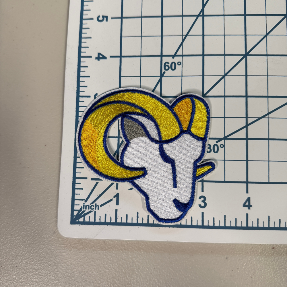Los Angeles Football Rams Iron on Patch