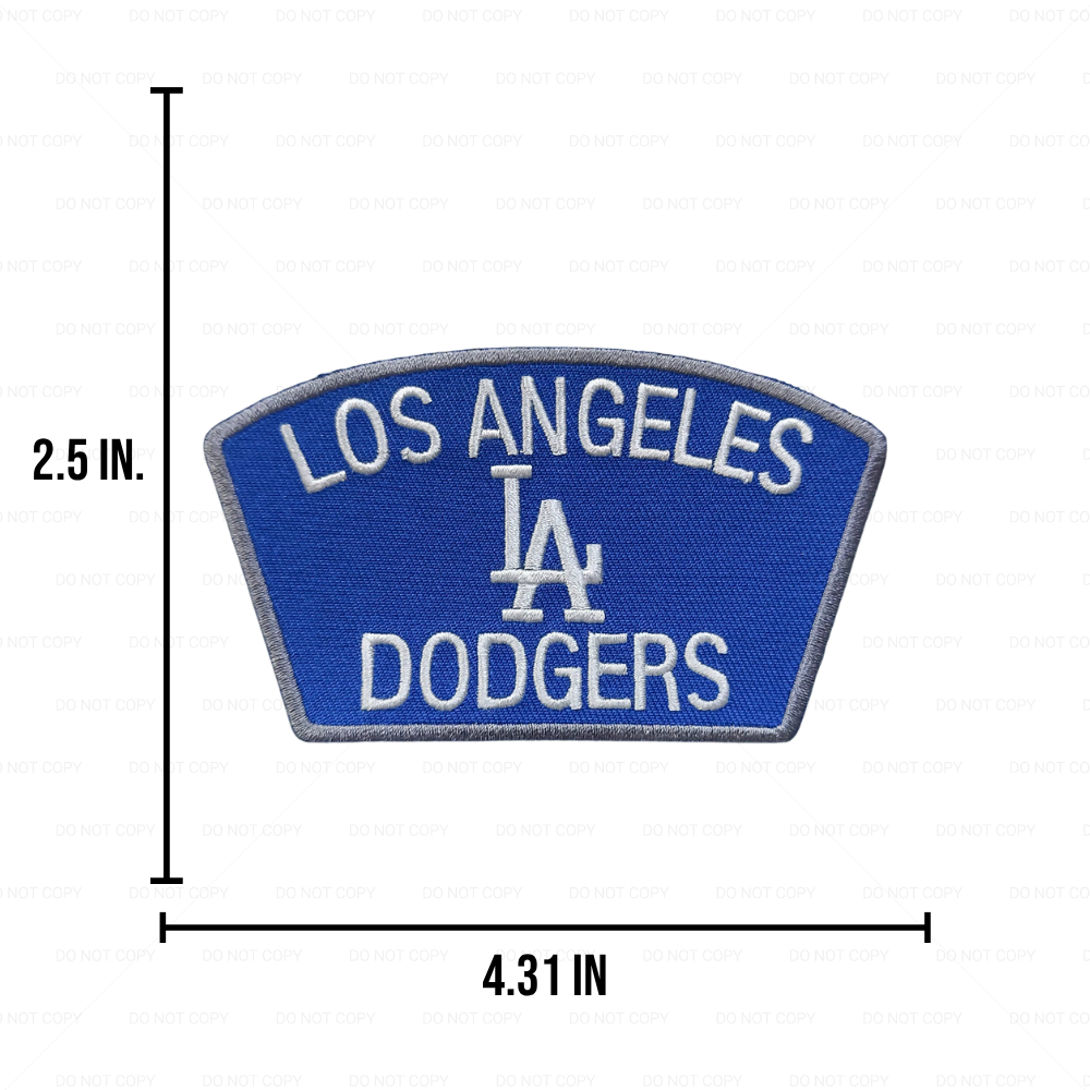 Los Angeles Baseball Classic Arch Iron on Patch