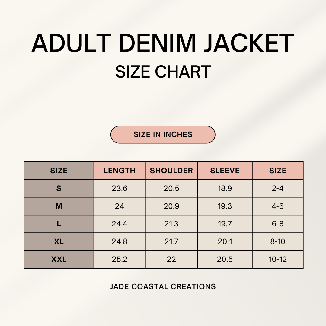 Denim Adult Jacket