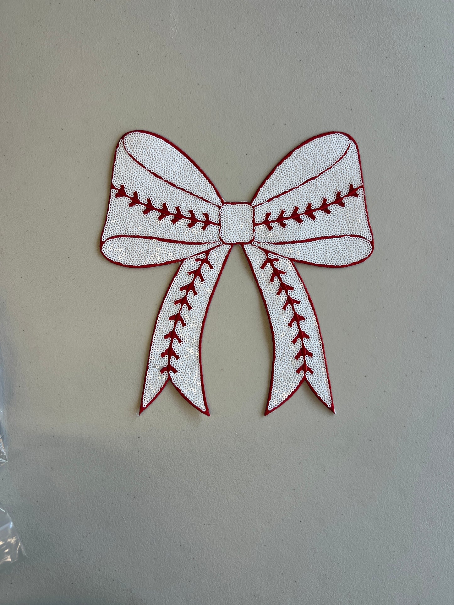 Baseball Bow Patch