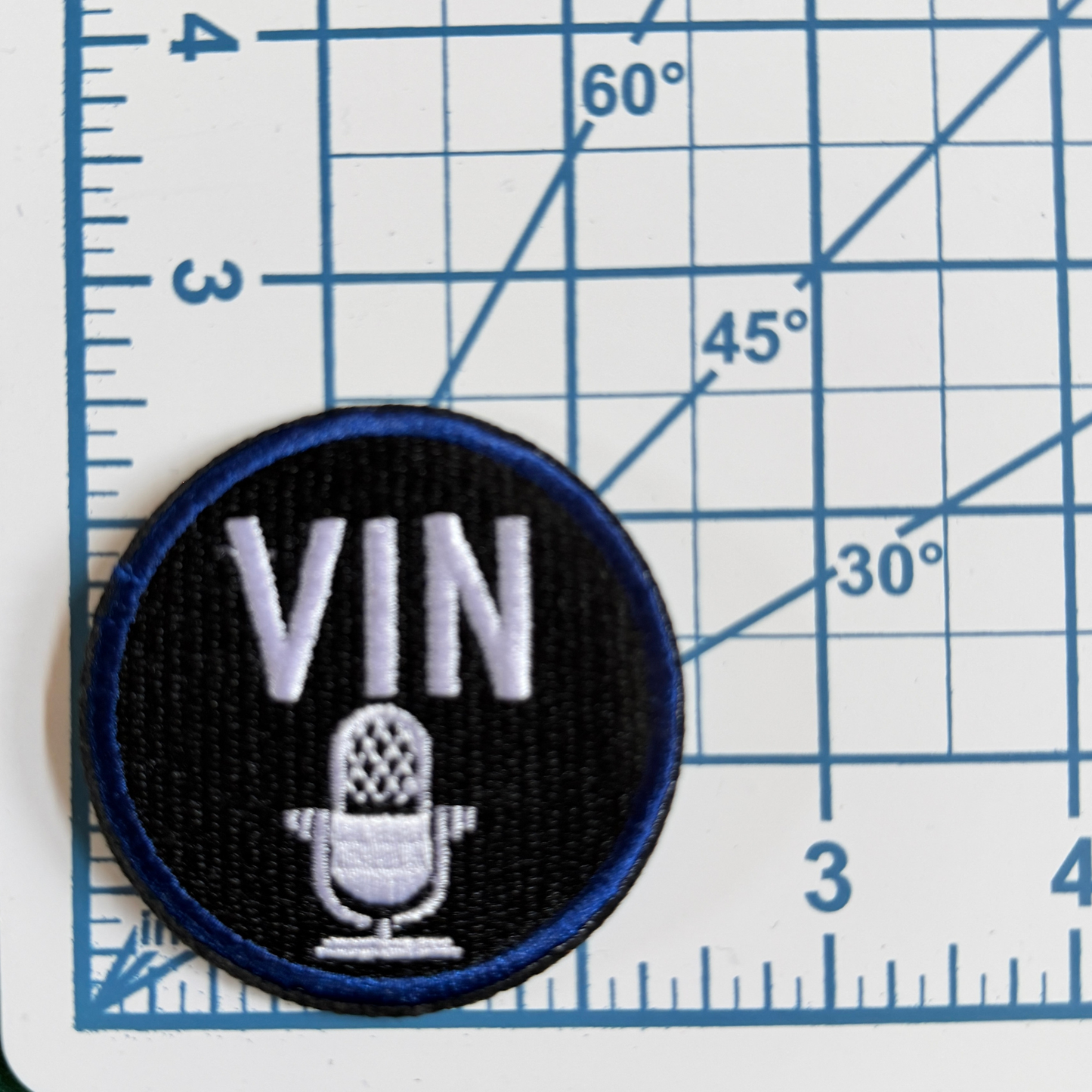 Mini Vin Mic Patch