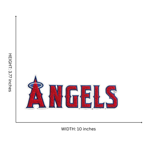 Anaheim Baseball Chenille Iron on Patch