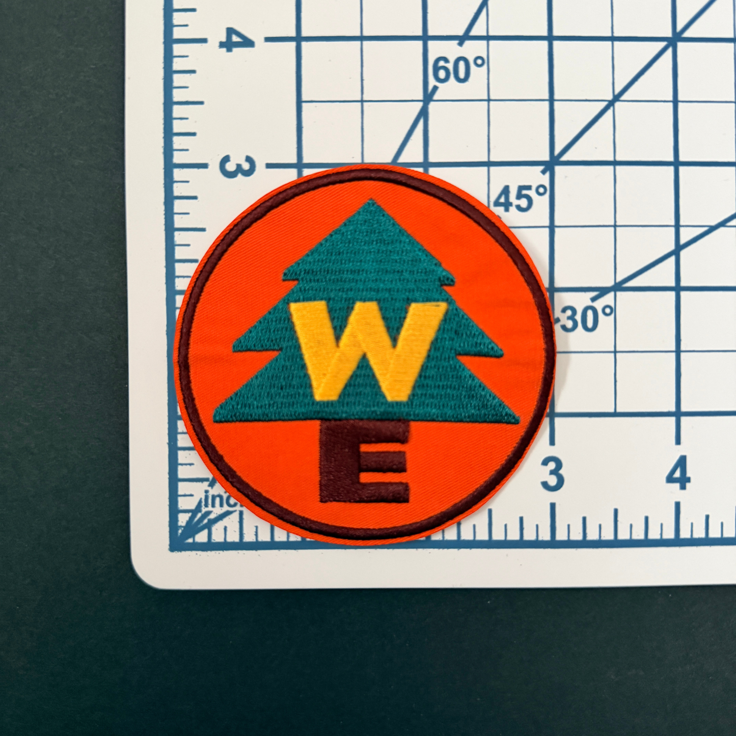 Wilderness Tree Iron on Patch