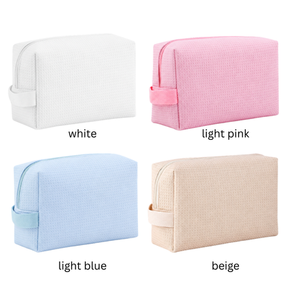 Custom Embroidered Makeup Bag