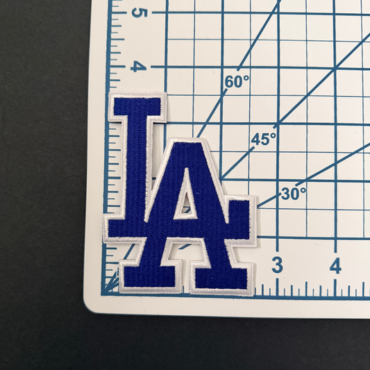 Midi LA Blue (White Outline) Patch