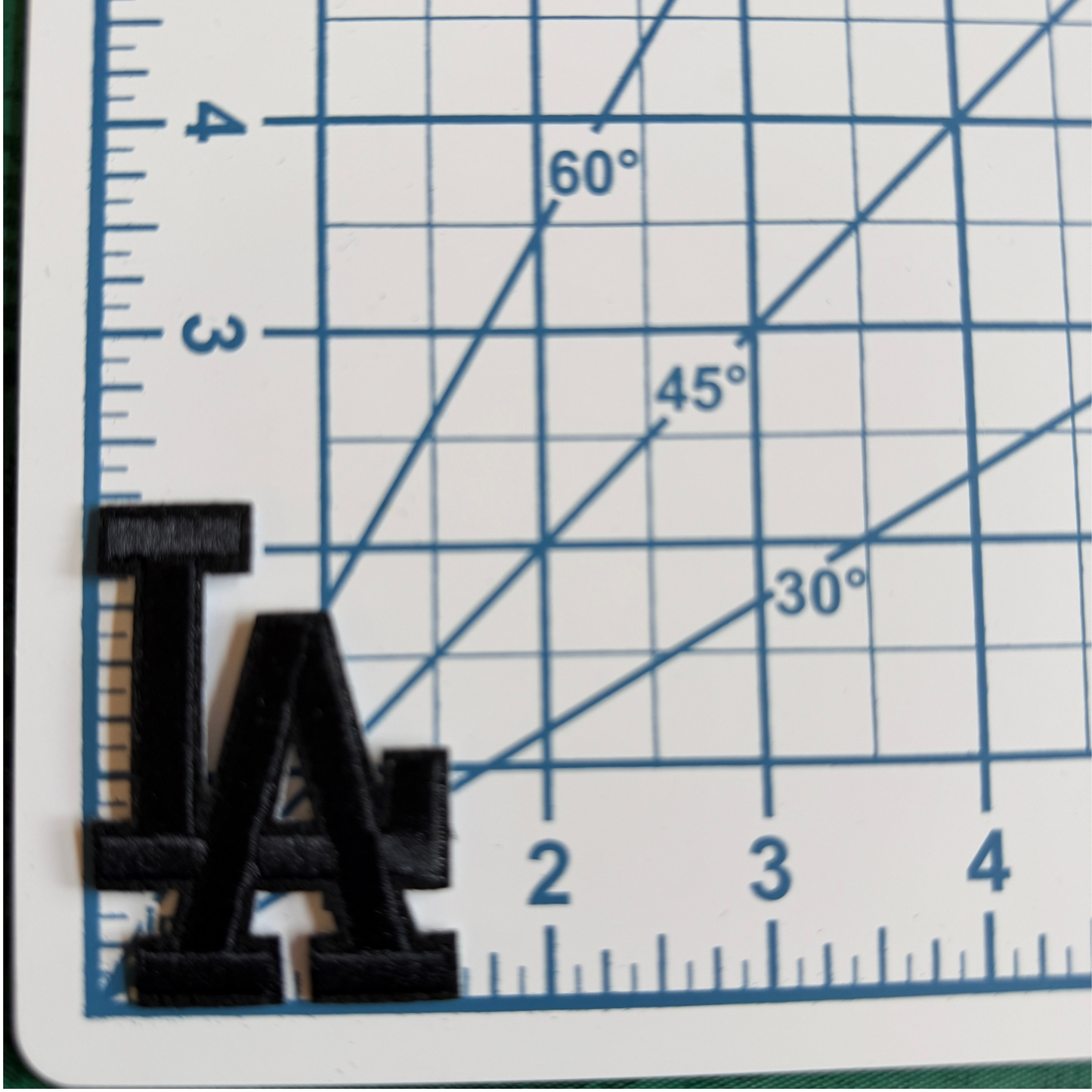 Micro LA Black Patch