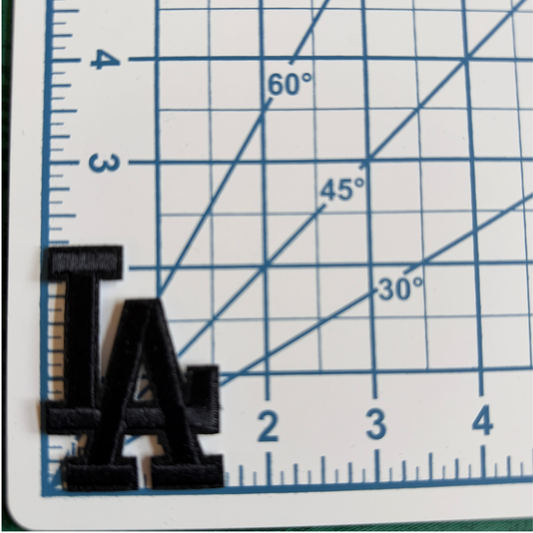 Micro LA Black Patch