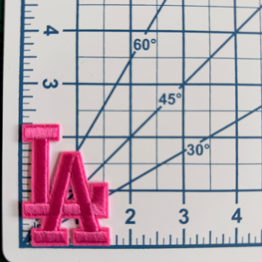Micro LA Pink Patch