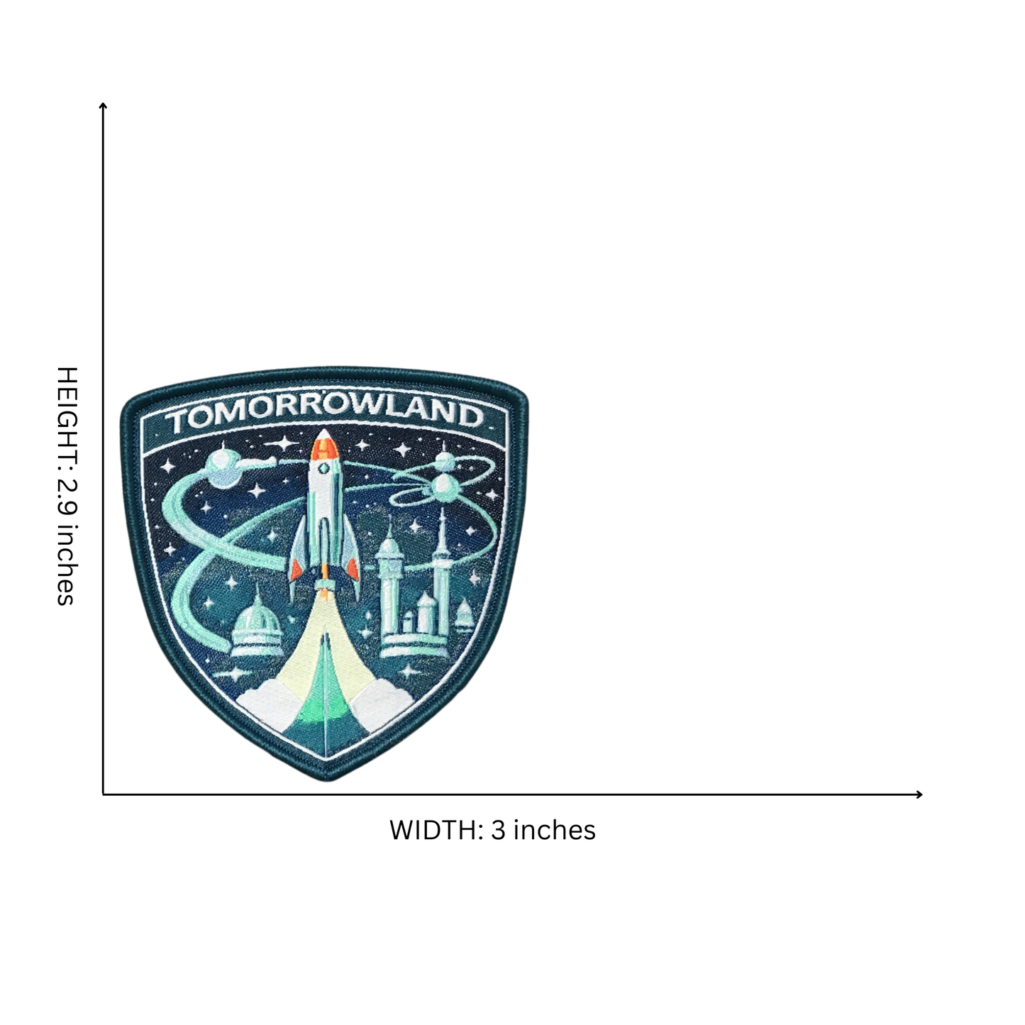 Tomorrowland Iron on Patch