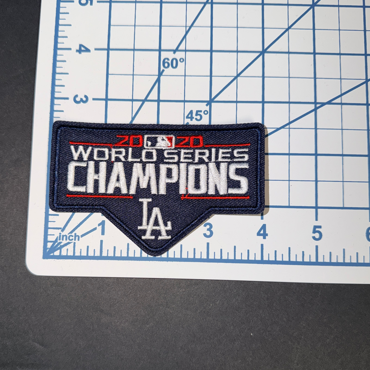 Los Angeles Baseball WS 2020 Iron on Patch