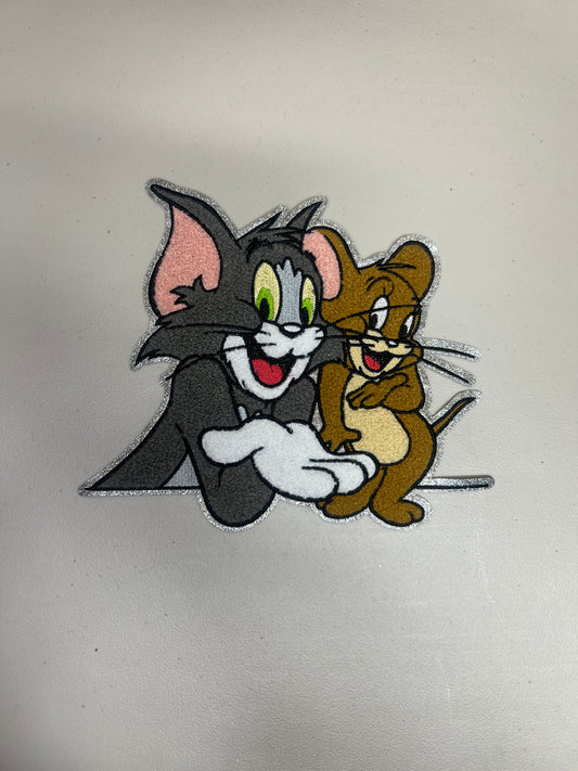 Tom Jerry Chenille Patch
