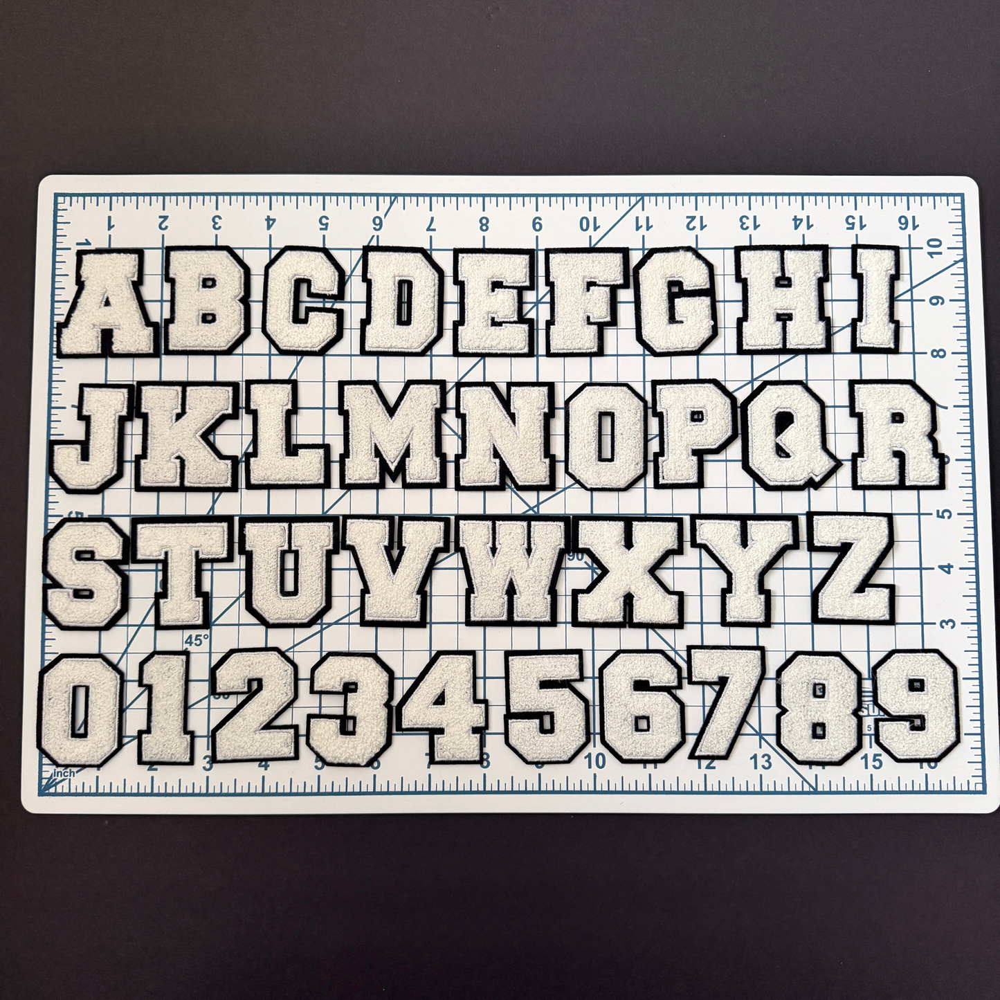 Number Iron On Patch