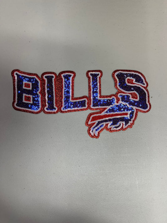 Bills Sequin Patch