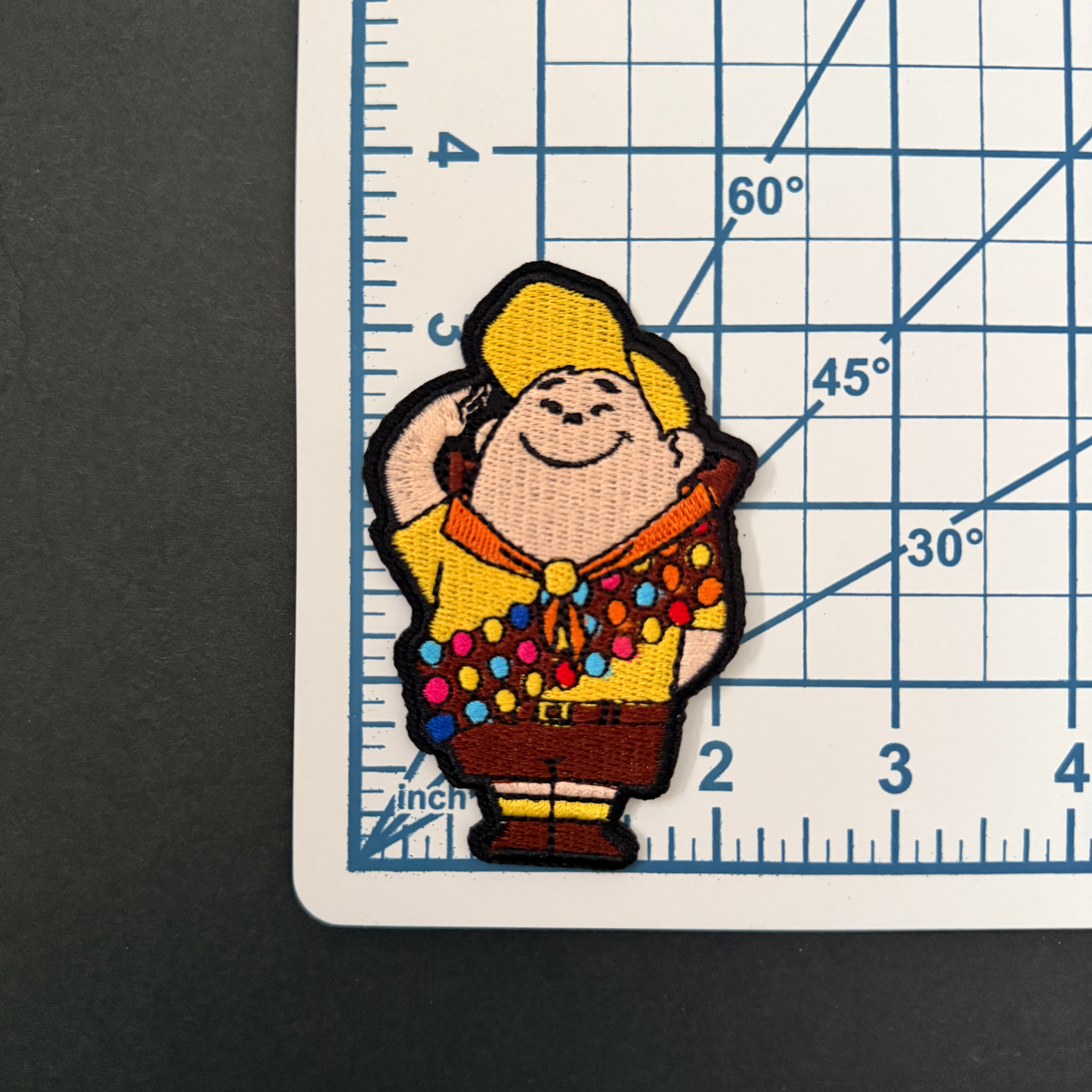 Junior Explorer Character Iron on Patch