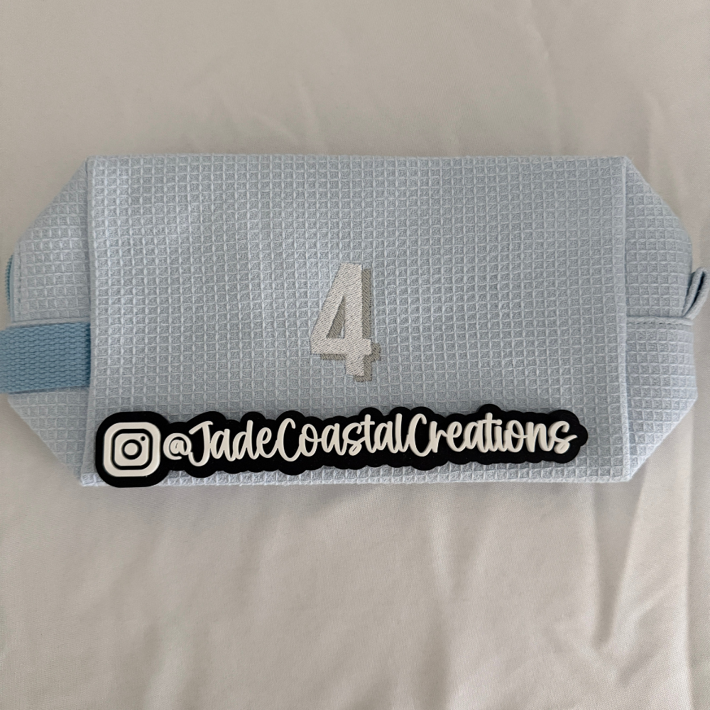 Custom Embroidered Makeup Bag