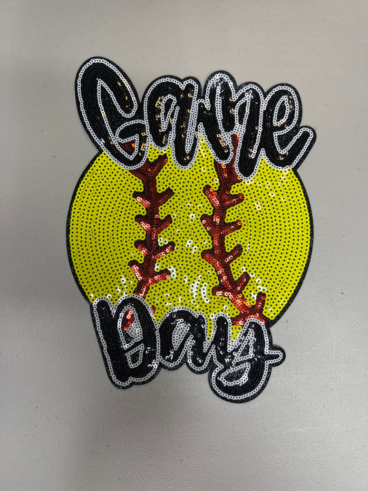 Game Day Softball Patch