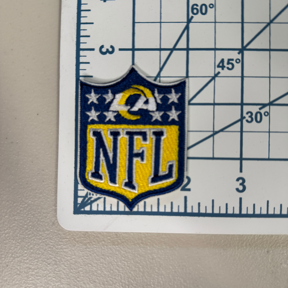 Los Angeles Football Badge Iron on Patch