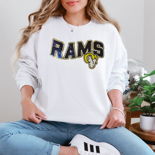 Rams Sequined Sweater