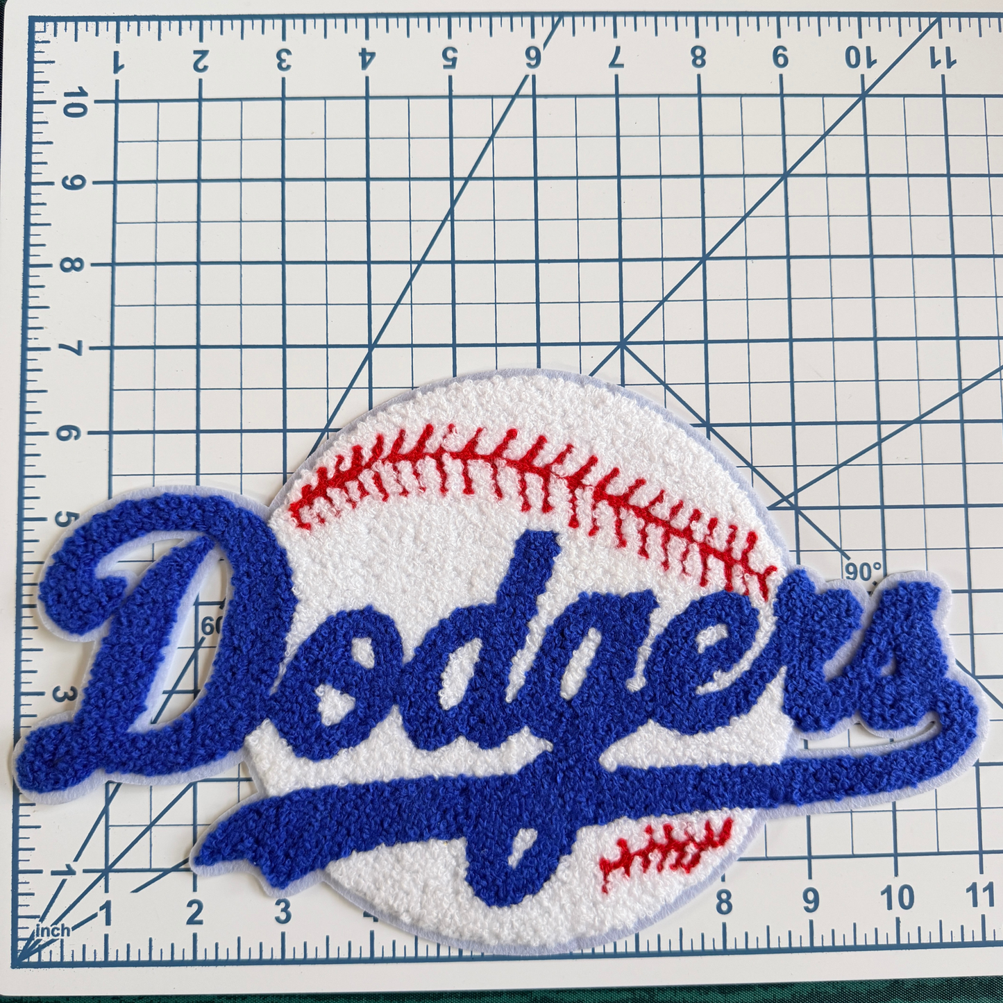 Dodgers Chenille Patch