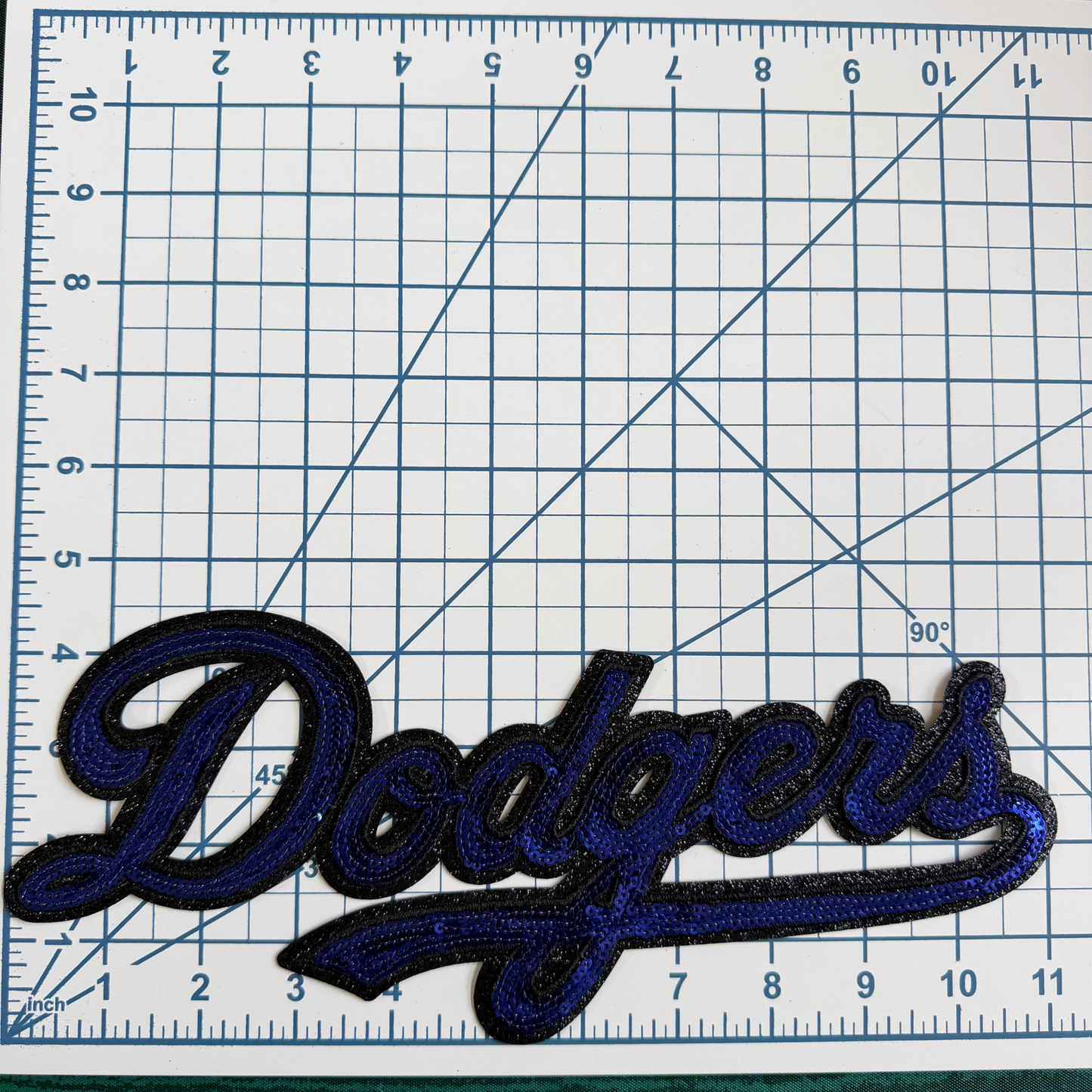 Dodgers Sequin Patch