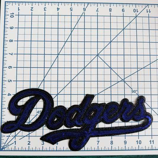 Dodgers Sequin Patch