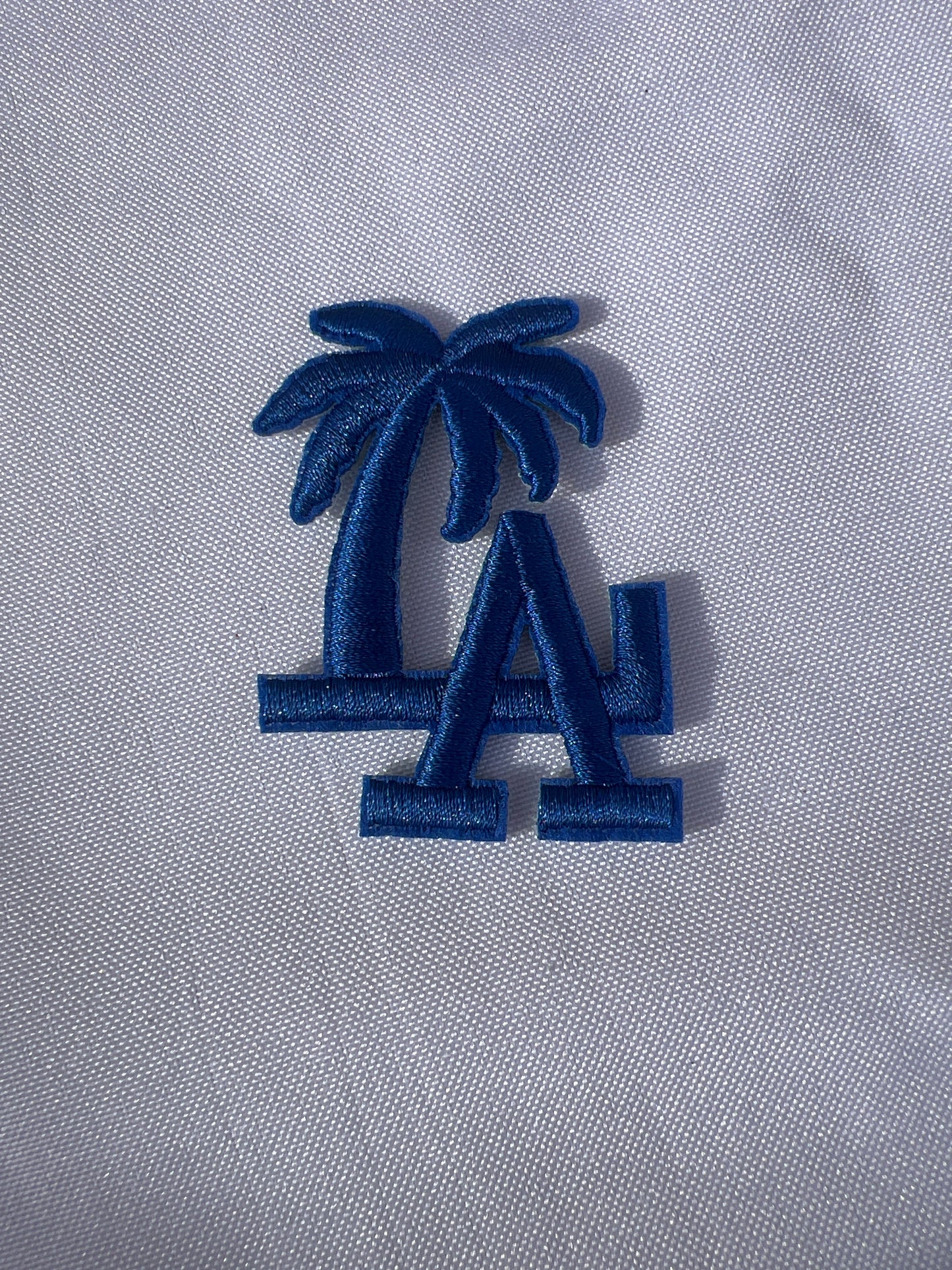 Mini LA Blue Palm Tree Patch