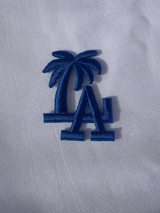 Mini LA Blue Palm Tree Patch