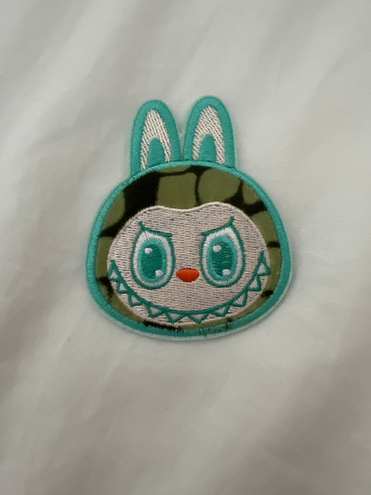 Mini Green Labubu Patch