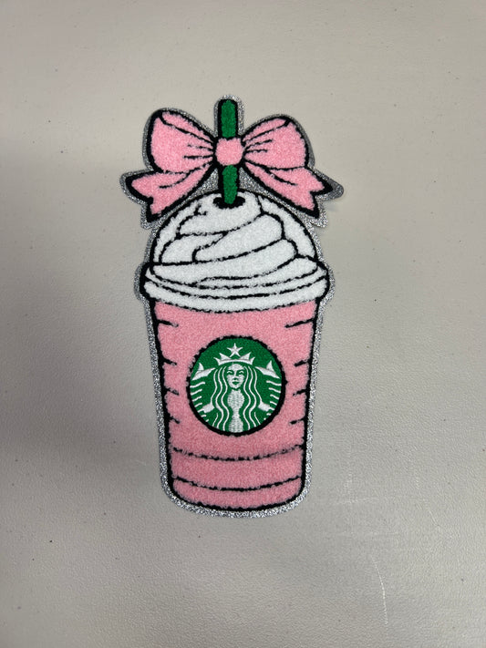 Pink Starbucks Patch