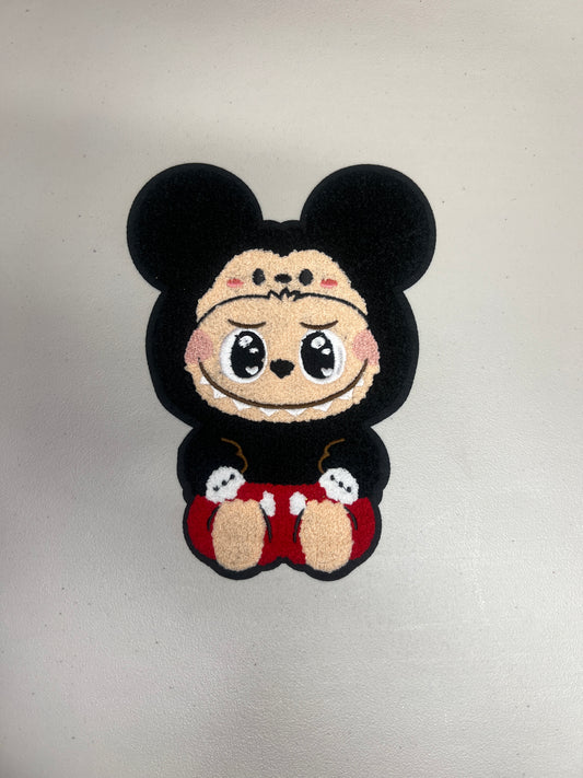 Labubu x mouse Patch
