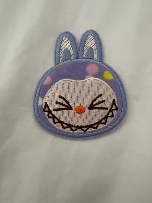 Mini Purple Labubu Patch