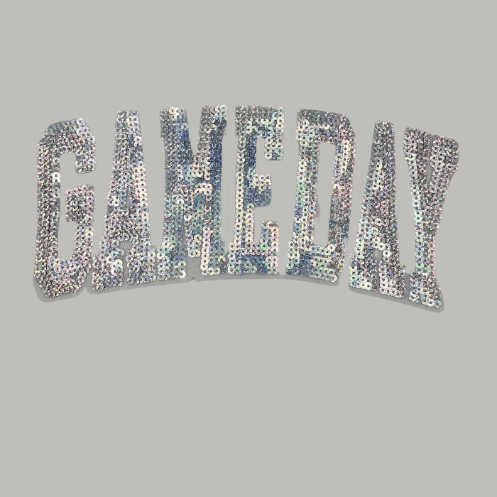 Sequined Game Day Patch