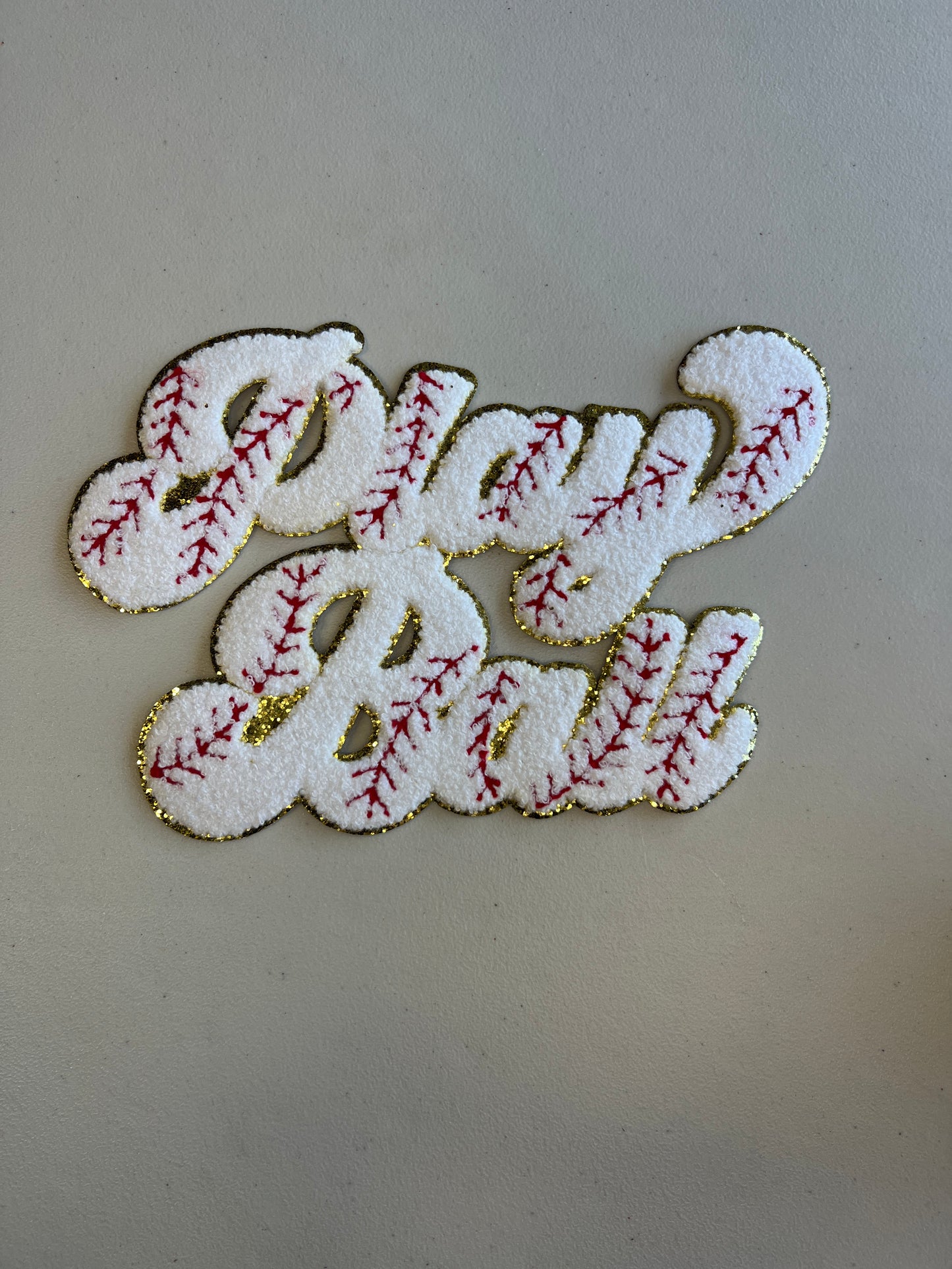 Play Ball Baseball Patch