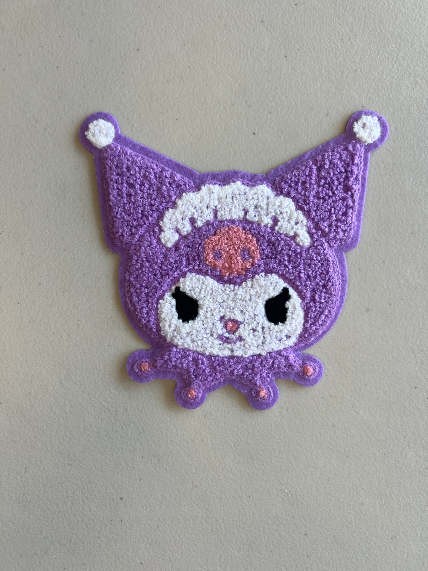 Mini Kuromi Purple Face Patch