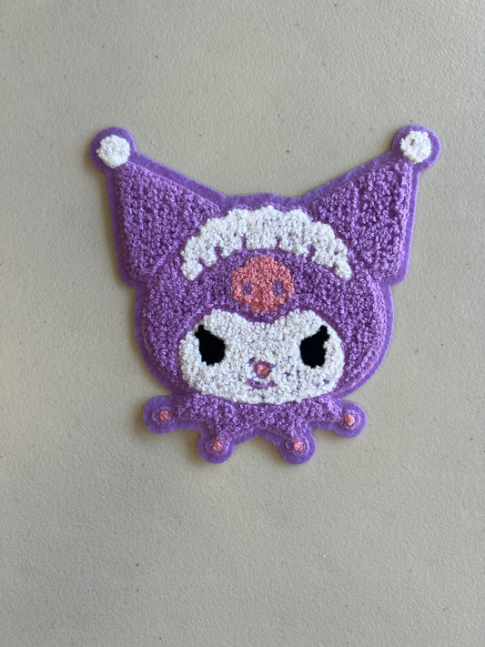 Mini Kuromi Purple Face Patch