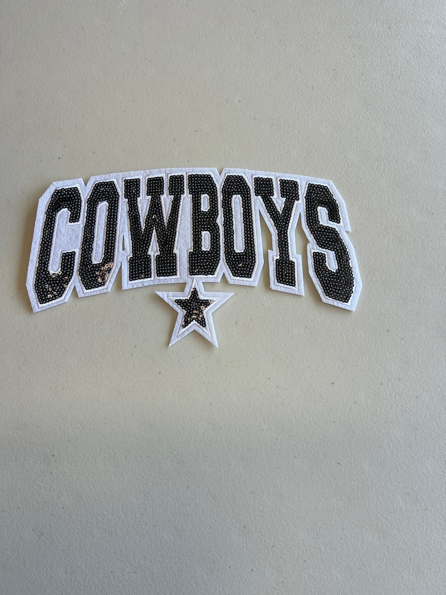 Cowboy Sequin Patch