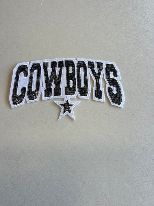 Cowboy Sequin Patch
