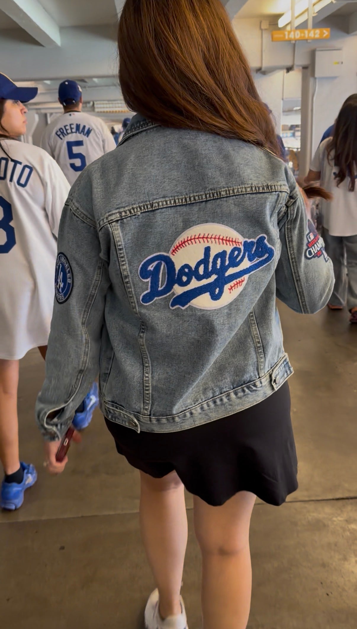 LA Baseball Denim Jacket – Jade Coastal Creations