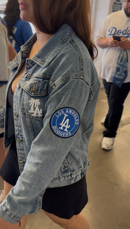 Dodgers Denim Jacket (PRE-ORDER)