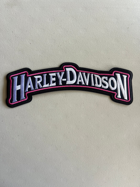 Pink Harley Patch