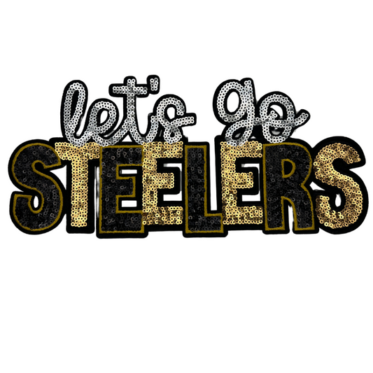 Lets Go Steelers Patch