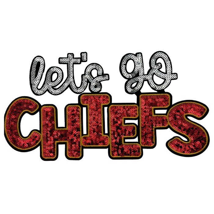 Lets Go Chiefs Patch