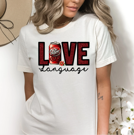 Love Language Dr. Pepper