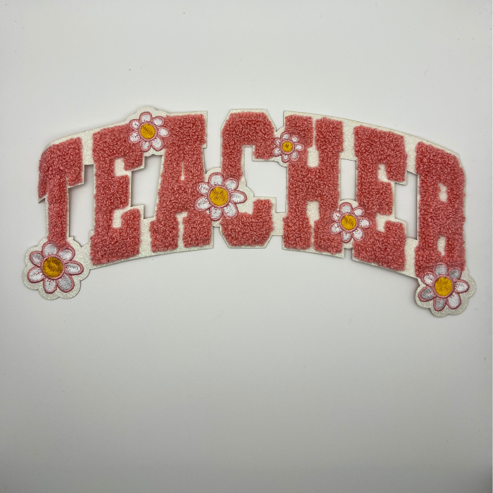 Flower Teacher Patch