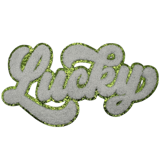 White Lucky Patch